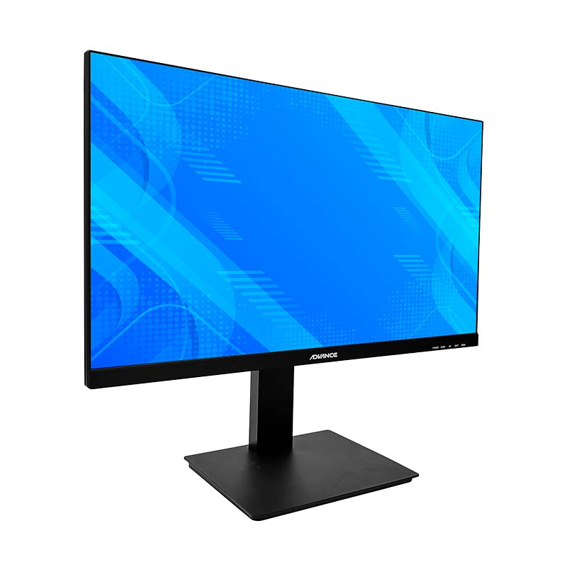 Monitor Plano Advance ADV-2450S, 23.8" FHD IPS, 100 Hz, 5 ms ,HDMI, DP, AUDIO OUT, Parlantes, Negro - Image 3